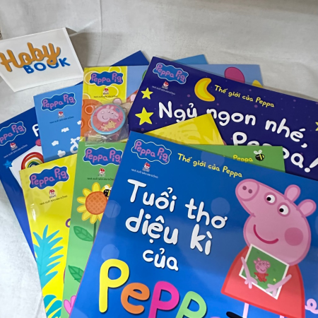 Sách - Thế giới của Peppa - Combo 5-10 cuốn bất kì