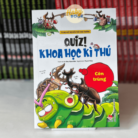 Sách - Quiz! Khoa học kì thú - Côn trùng