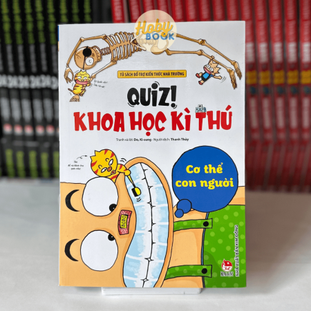 Sách - Quiz! Khoa học kì thú - Cơ thể con người