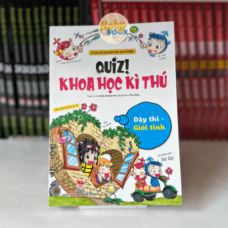 Sách - Quiz! Khoa học kì thú - Dậy thì, giới tính