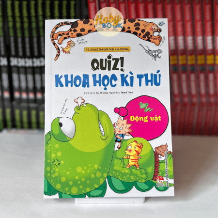 Sách - Quiz! Khoa học kì thú - Động vật