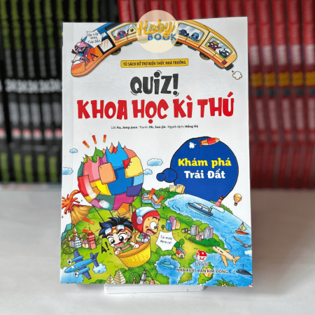 Sách - Quiz! Khoa học kì thú - Khám phá trái đất