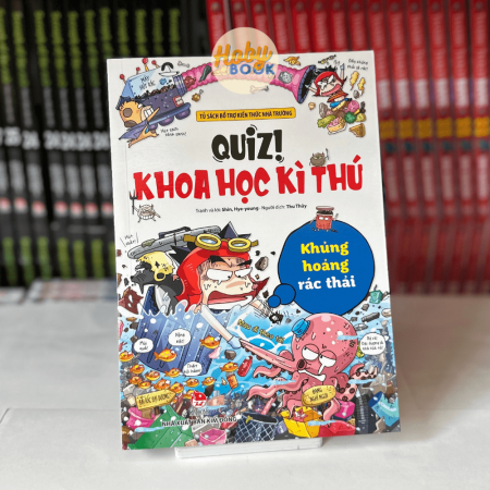 Sách - Quiz! Khoa học kì thú - Khủng hoảng rác thải