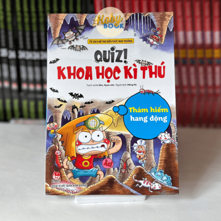 Sách - Quiz! Khoa học kì thú - Thám hiểm hang động