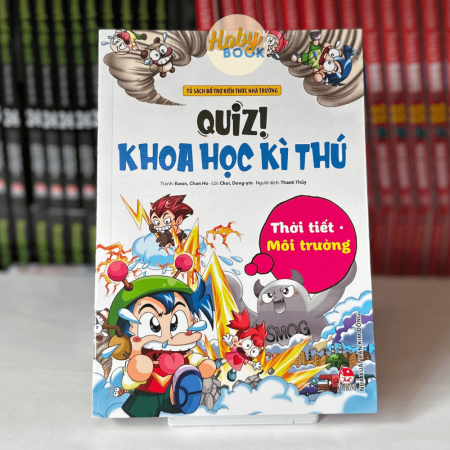Sách - Quiz! Khoa học kì thú - Thời tiết, môi trường