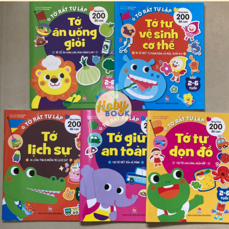 Sách - Tớ rất tự lập - Trọn bộ 5 cuốn