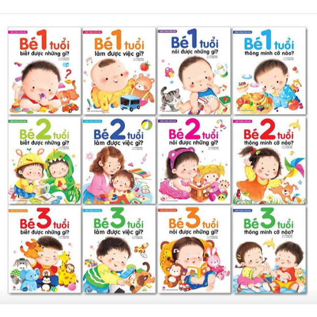 Sách - Hiểu từng tuổi con (Bé 1-3 tuổi) - Trọn bộ 12 cuốn 1 Sách - Hiểu từng tuổi con (Bé 1-3 tuổi) - Trọn bộ 12 cuốn
