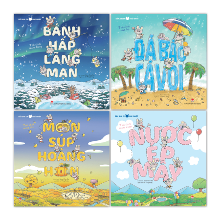 Sách - Bảy anh em nhà chuột - Trọn bộ 4 cuốn