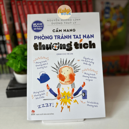Sách - 15 bí kíp giúp tớ an toàn – Cẩm nang phòng tránh tai nạn thương tích