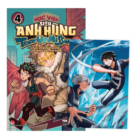 Truyện tranh - Học viện siêu anh hùng MHA: Team Up Mission - Tập 4