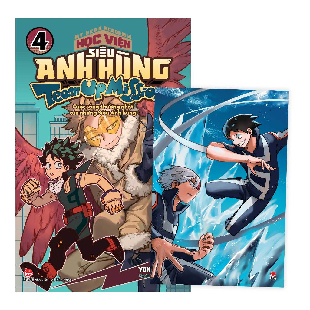 Truyện tranh - Học viện siêu anh hùng MHA: Team Up Mission - Tập 4 1 Truyện tranh - Học viện siêu anh hùng MHA: Team Up Mission - Tập 4