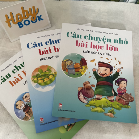 Sách - Câu chuyện nhỏ bài học lớn - Trọn bộ 3 cuốn