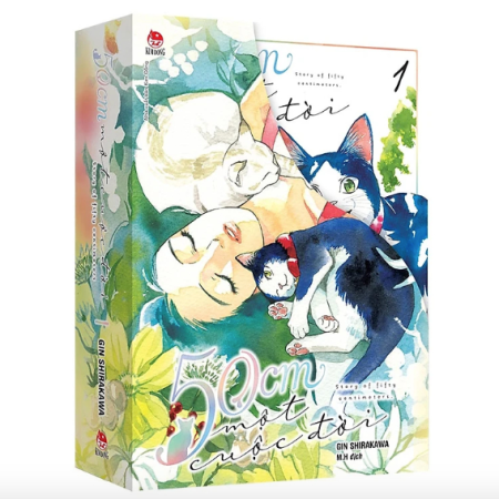 Truyện tranh- Boxset 50cm một cuộc đời - Bộ 3 tập