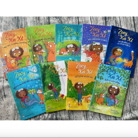 Sách - Zoey và xá xị - Trọn bộ 9 tập