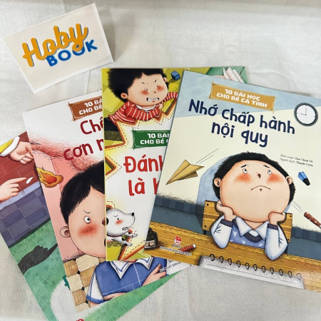 Sách - 10 bài học cho bé cá tính - Trọn bộ 10 cuốn lẻ tập