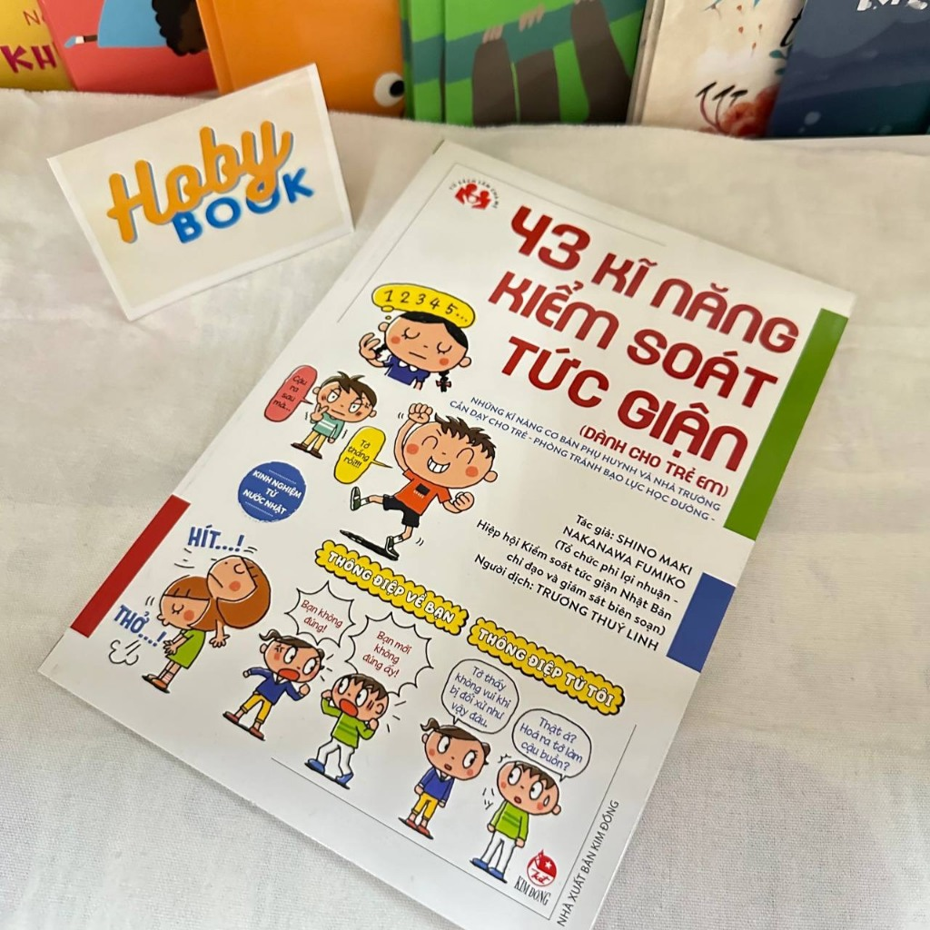 Sách - 43 kĩ năng kiểm soát tức giận (dành cho trẻ em) 1 Sách - 43 kĩ năng kiểm soát tức giận (dành cho trẻ em)