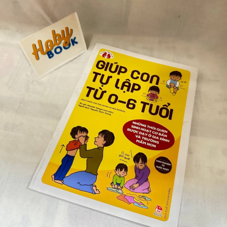 Sách - Giúp con tự lập 0-6 tuổi