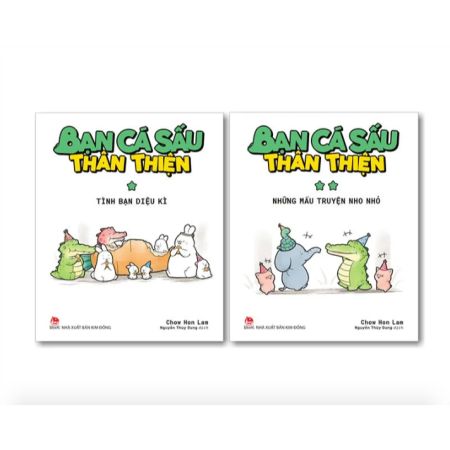 Sách - Bạn cá sấu thân thiện - Bộ 2 tập