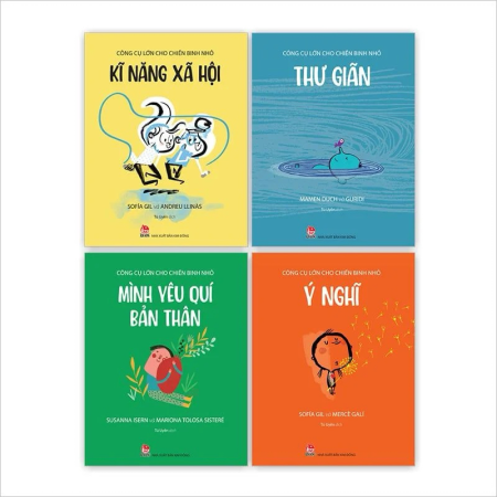 Sách - Công cụ lớn cho chiến binh nhỏ - Trọn bộ 4 cuốn