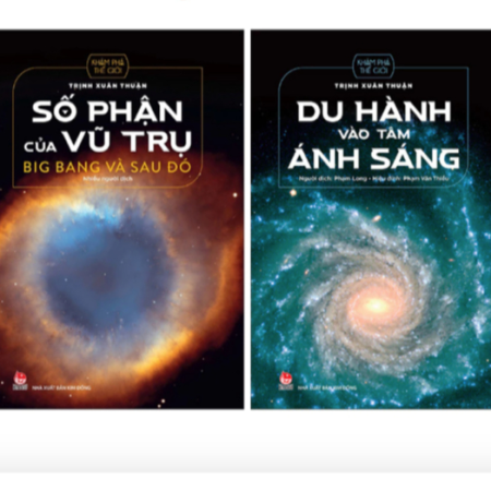 Sách - Khám phá thế giới: Số phận của vũ trụ + Du hành vào tâm ánh sáng