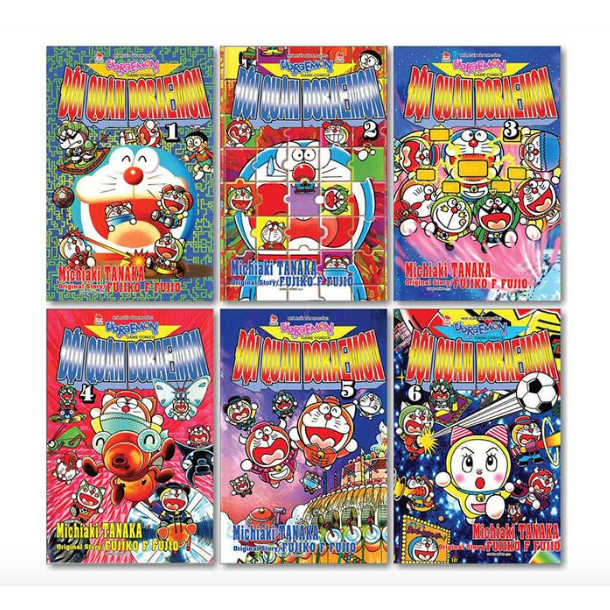 Truyện tranh - Đội quân Doraemon - Trọn bộ 6 tập 2 Truyện tranh - Đội quân Doraemon - Trọn bộ 6 tập - Ảnh 2
