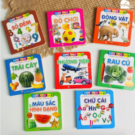 Sách - Từ điển hình ảnh cho bé - Trọn bộ 10 cuốn, bìa cứng