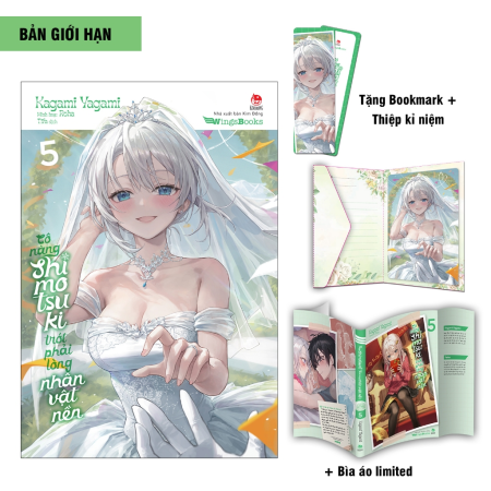 Truyện tranh - Cô nàng Shimotsuki trót phải lòng nhân vật nền - Trọn bộ tập 1-5