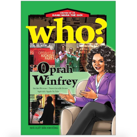 Sách - Oprah Winfrey (Who? Chuyện kể về danh nhân thế giới)