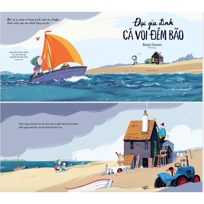 Sách - Đại gia đình cá voi đêm bão 2 Sách - Đại gia đình cá voi đêm bão - Ảnh 2