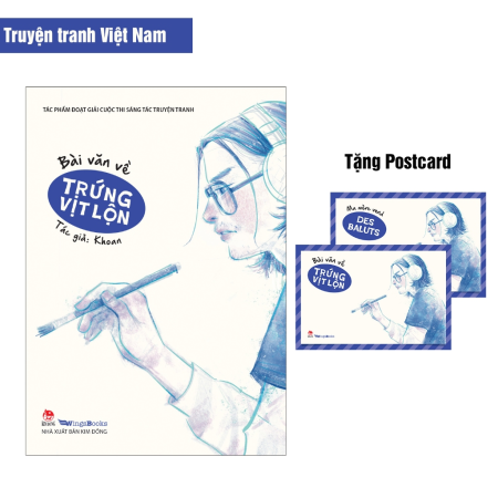 Truyện tranh - Bài văn về trứng vịt lộn - Ma mère vend des baluts (Song ngữ Việt – Pháp)