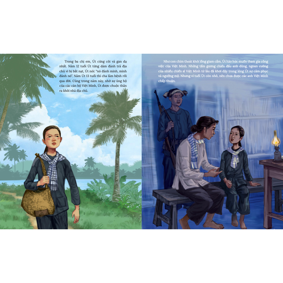 Sách tranh - Chị Út Tịch 3 Sách tranh - Chị Út Tịch - Ảnh 3