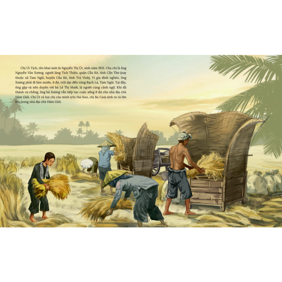 Sách tranh - Chị Út Tịch 2 Sách tranh - Chị Út Tịch - Ảnh 2