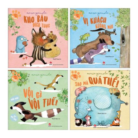 Sách - Niềm vui mỗi ngày - Bộ 4 cuốn