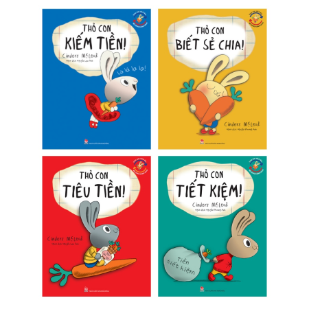 Sách - Thu chi vào ra, bé cũng rành nha - Bộ 4 cuốn