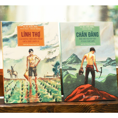 Truyện tranh - Kí ức kiều bào: Lính thợ + Chân đăng - Bộ 2 cuốn