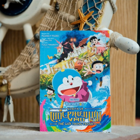 Tiểu thuyết Doraemon - Nobita và cuộc phiêu lưu vào thế giới trong tranh