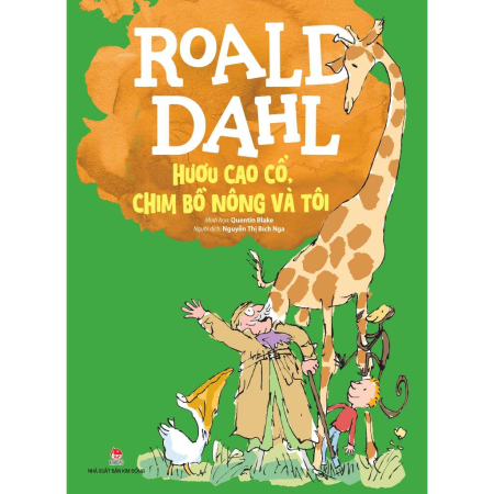 Sách - Hươu cao cổ, chim bồ nông và tôi (Bản MH màu) - Roald Dahl