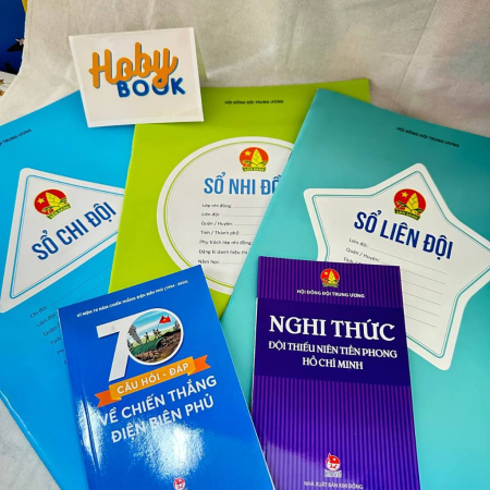 Sách công cụ Đoàn Đội: Sổ Chi đội - Sổ Liên đội - Sổ Nhi đồng - Sổ Tổng phụ trách Đội - Sổ tay Đội viên - Nghi thức Đội