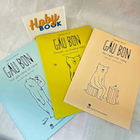 Sách - Gấu Bon - Trọn bộ 3 cuốn