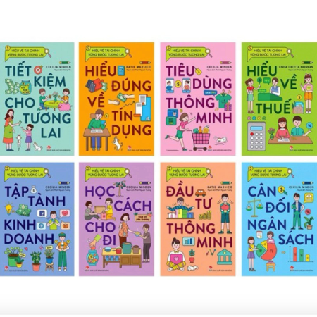 Sách - Hiểu về tài chính, vững bước tương lai - Trọn bộ 8 cuốn