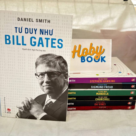 Sách - Tư duy như Bill Gates/ Steve Jobs/ Churchill/ Mandela/ Sherlock Holmes/ Stephen Hawking...) - Lẻ tập