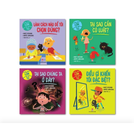 Sách - Câu hỏi lớn thế giới to - Trọn bộ 4 cuốn