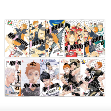 Truyện tranh - Haikyu - Trọn bộ 45 tập (Tái 2024)