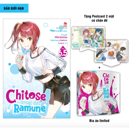 Sách - Chitose trong chai Ramune - Trọn bộ lẻ tập 1-6.5