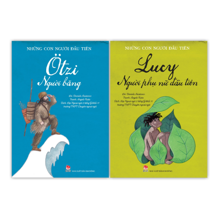 Sách - Những con người đầu tiên - Lucy + Otzi - Bộ 2 cuốn