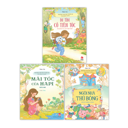 Sách - Vun đắp tâm hồn: Những sợi tóc thần kì - Trọn bộ 3 cuốn