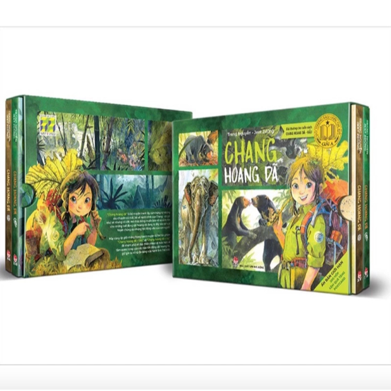 Sách - Chang hoang dã - Hộp 2 cuốn Voi + Gấu (Tặng kèm 5 Postcard) 3 Sách - Chang hoang dã - Hộp 2 cuốn Voi + Gấu (Tặng kèm 5 Postcard) - Ảnh 3