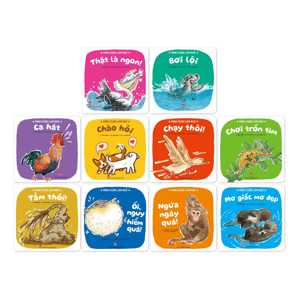 Sách - Mình cùng làm nhé - Trọn bộ 10 cuốn 1 Sách - Mình cùng làm nhé - Trọn bộ 10 cuốn