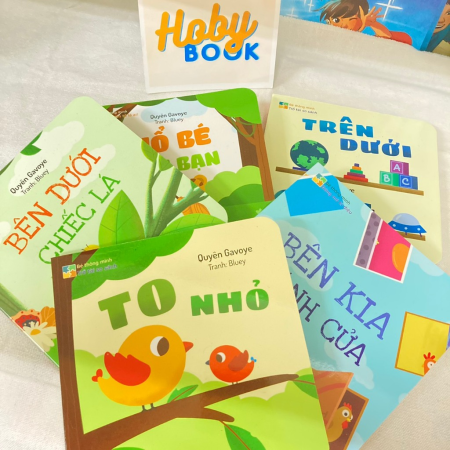 Sách - Bé thông minh (Bộ biến ảo tương tác, bìa cứng) - Trọn bộ 6 cuốn