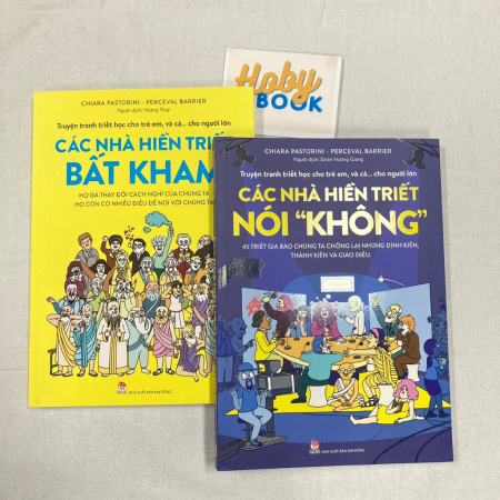 Truyện tranh triết học cho trẻ em, và cả cho người lớn - Bộ 2 cuốn